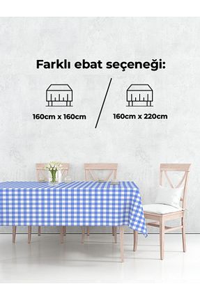 رومیزی آبی پنبه ای Tuable - کد 826522127
