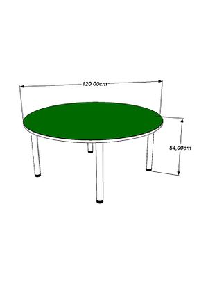 میز کار سبز 54 cm 120 cm کد 167703612