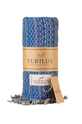 پشتمال آبی پنبه YURTLUS - کد 815241670