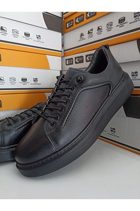 کفش کژوال مشکی مردانه چرم خالص EPOCH SHOES - کد 831850656