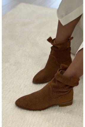 کفش پاشنه بلند کلاسیک قهوه ای زنانه چرم مصنوعی پاشنه کوتاه ( 4 - 1 cm ) پاشنه ساده کد 831891286