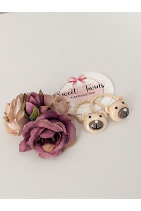 گیره سر بژ بچه گانه مودال Sweet twins accessories - کد 709266844