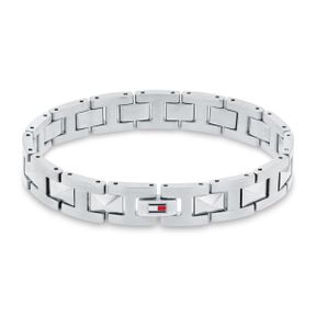 دستبند استیل طوسی مردانه فولاد ( استیل ) کد 825506331