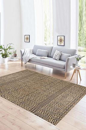فرش قهوه ای قابل شستشو Napoli Home - کد 805018853