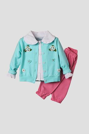 ست نوزادی آبی بچه گانه پنبه ای Kidex’s Baby - کد 800086354