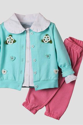 ست نوزادی آبی بچه گانه پنبه ای Kidex’s Baby - کد 800086354