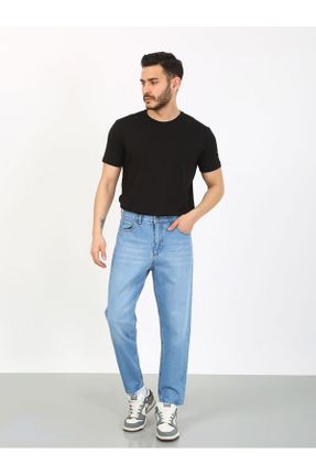 شلوار جین آبی مردانه جین بلند کد 832101474