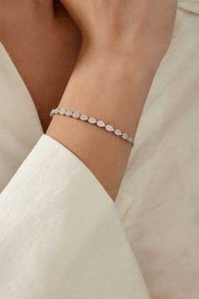 دستبند نقره قرمز زنانه 925 عیار Else Silver - کد 831718937