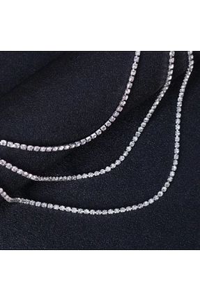 خلخال جواهر زنانه روکش نقره MisBoho - کد 828146232