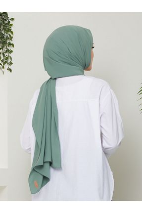 شال سبز زنانه Medine İpeği Golden Rose - کد 832136590