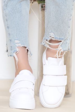 کفش کلاسیک سفید زنانه پاشنه کوتاه ( 4 - 1 cm ) کد 832140014