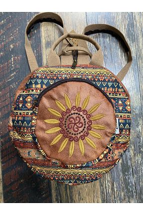 کوله پشتی قهوه ای زنانه سایز متوسط Street Bag - کد 832187669