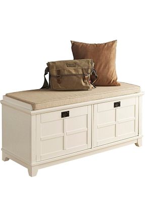 پوف و نیمکت سفید 120 x 45 Beyma Home - کد 43686286