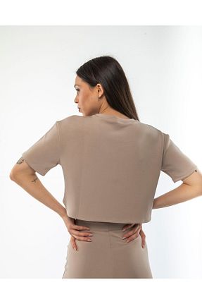 تیشرت طوسی زنانه Relaxed Ladyone - کد 823808202