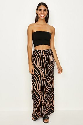 دامن مشکی زنانه ویسکون Select Moda - کد 118105186