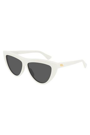 عینک آفتابی طوسی زنانه UV400 Bottega Veneta - کد 308289646