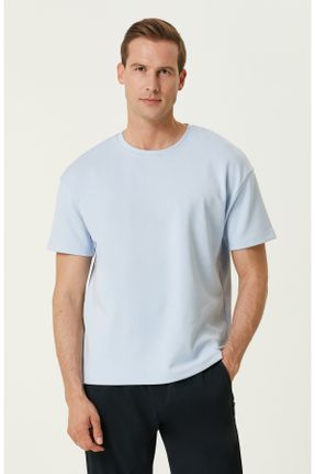 تی شرت متالیک مردانه مخلوط پلی استر یقه گرد اسلیم فیت کد 830913843
