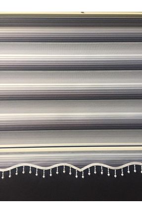 پرده کشوئی طوسی Zebra yağmur zebra - کد 46794826