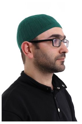 کلاه پشمی سبز مردانه کد 463395352