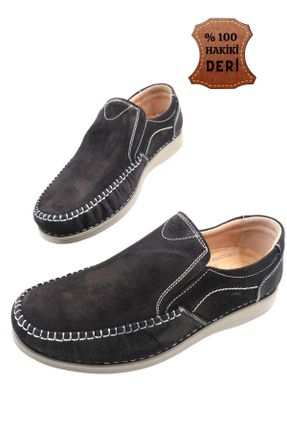 کفش کژوال مشکی مردانه نوبوک پاشنه کوتاه ( 4 - 1 cm ) پاشنه ساده کد 832133161