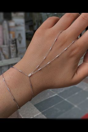 دستبند نقره زنانه 925 عیار Erer Gümüş - کد 832163074