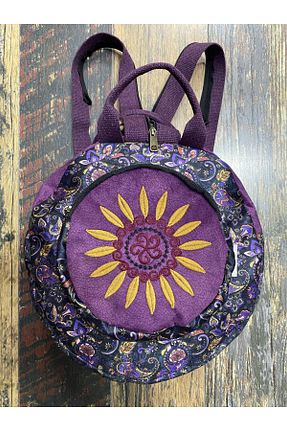 کوله پشتی بنفش زنانه سایز متوسط Street Bag - کد 832187664