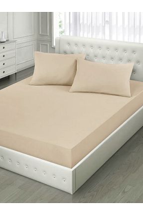 روکش بالش بژ پنبه - ویسکون Juellhome - کد 832205541