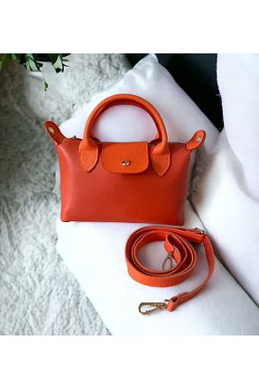 کیف دوشی نارنجی زنانه چرم مصنوعی CoolBag - کد 832243834