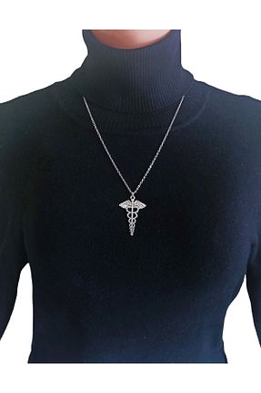 گردنبند استیل ( فولاد ) زنانه استیل (فولاد) Sihirli Titreşimler - کد 832138917