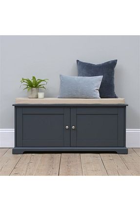 پوف و نیمکت آبی 45 x 30 Beyma Home - کد 193915343