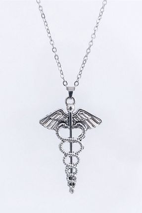 گردنبند استیل ( فولاد ) زنانه استیل (فولاد) Sihirli Titreşimler - کد 832138917