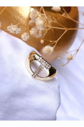انگشتر جواهر طلائی زنانه KBC STORE - کد 832310603