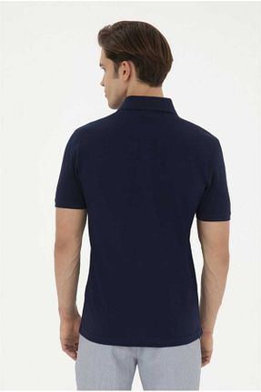 پولوشرت سرمه ای مردانه پنبه ای U.S. Polo Assn. - کد 832328515