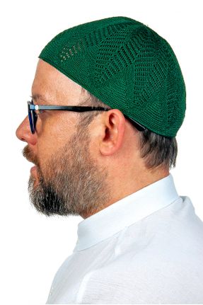کلاه پشمی سبز مردانه کد 129682414