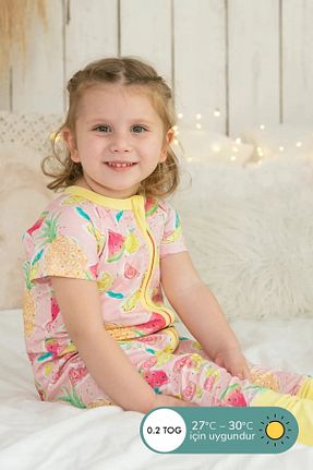 سرهمی خواب رنگی بچه گانه پنبه ای KidZee - کد 832107407