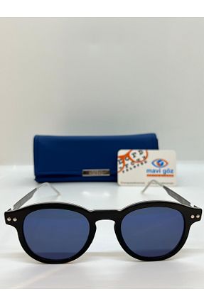 عینک آفتابی آبی زنانه UV400 MOOSHU - کد 832182559