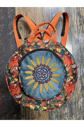 کوله پشتی نارنجی زنانه سایز متوسط Street Bag - کد 832187656