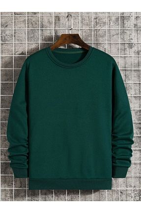 سوئیشرت سبز زنانه ساده DAXİS Sportwear Company - کد 636554580
