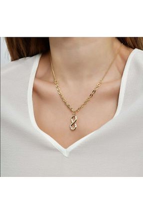 گردنبند طلا زرد زنانه 14 عیار by milo jewellery - کد 828835451
