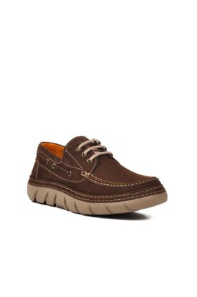 کفش کژوال قهوه ای مردانه پاشنه کوتاه ( 4 - 1 cm ) پاشنه ساده کد 828750704