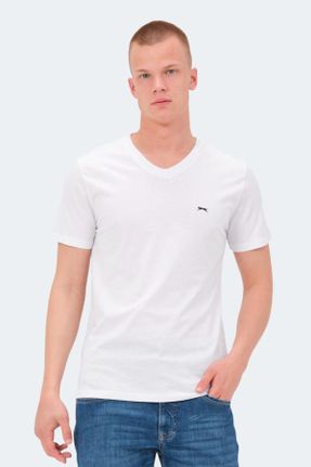 تی شرت سفید مردانه رگولار کد 828788657