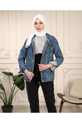 شال سفید زنانه ویسکون DİLNUVAR - کد 828851739