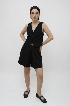 شلوارک و برمودا مشکی زنانه A-Form فیت Charm in Urban - کد 829182844