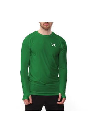 تی شرت سبز مردانه رگولار یقه گرد تکی پوشاک ورزشی کد 761048591