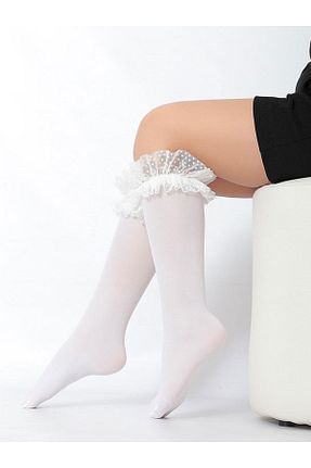 جوراب سفید بچه گانه نایلون LİNOTTİ - کد 832453886