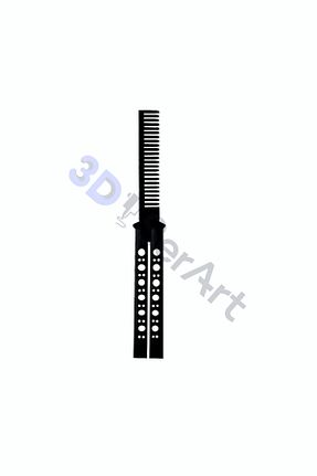 برس و شانه مو مشکی 3D SerArt - کد 832538349