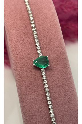 دستبند نقره سفید زنانه 925 عیار Luna Argento - کد 308491617