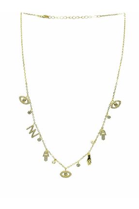گردنبند نقره طلائی زنانه 925 عیار Luna Argento Jewelry - کد 126912184