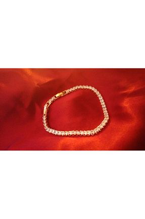 دستبند استیل (فولاد) طلائی زنانه استیل (فولاد) Çelik - کد 832480496