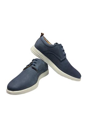 کفش کژوال سرمه ای مردانه نبوک BESS SHOES - کد 832515695